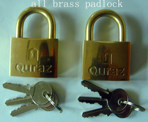 All Copper Padlock, All Brass Padlock, Brass Lock Al-30