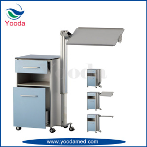 Advanced Aluminum Alloy Bedside Locker with Dining Table