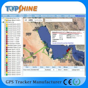 Vehicle Tracking and Fleet Management System GPRS01 Tracking Platform