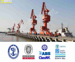 Ce/ISO Standard Steel Structure Dock Harbour Portal Crane Manufacturer